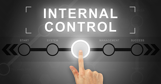 Strong internal controls help reduce restatements