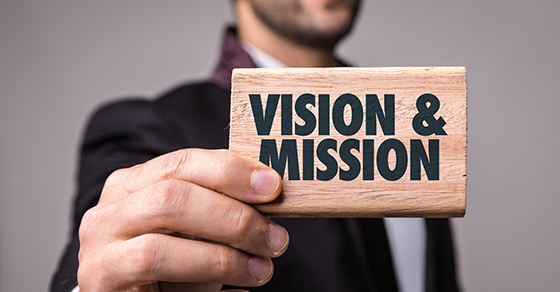 The difference between a mission statement and a vision statement