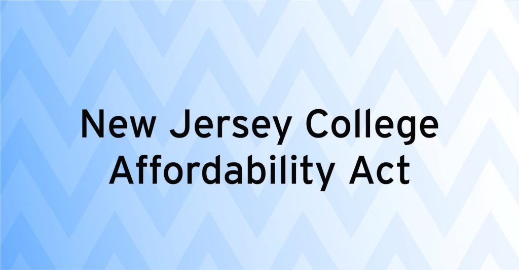 New Jersey College Affordability Act