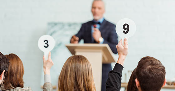 Make your nonprofit's auction a success by following IRS rules