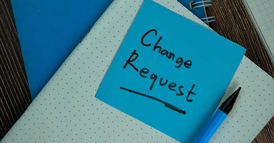 Change orders require careful accounting