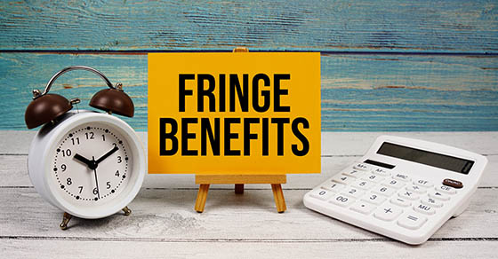 Which fringe benefits are tax-free to employees?